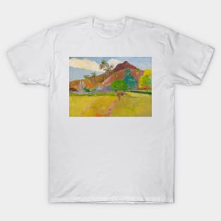 Tahitian Landscape by Paul Gauguin T-Shirt